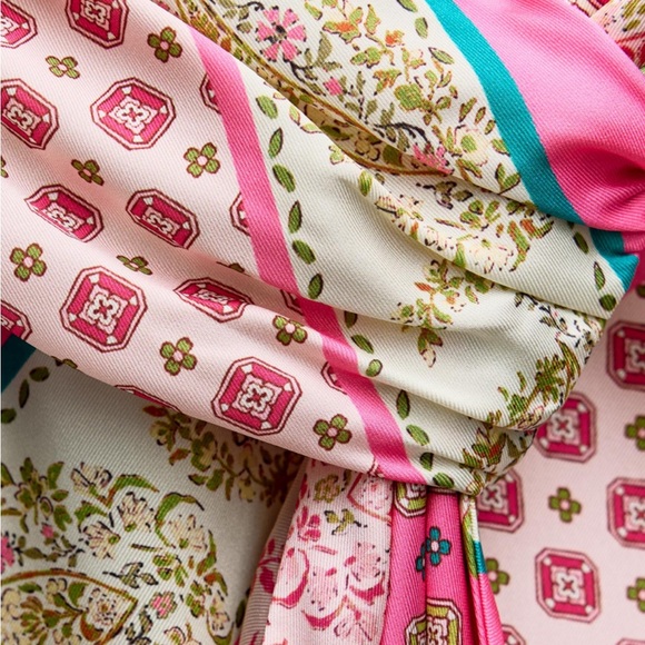 Absolutely stunning silky Zara summer dress XL must have for summer, trendy! - Picture 7 of 16